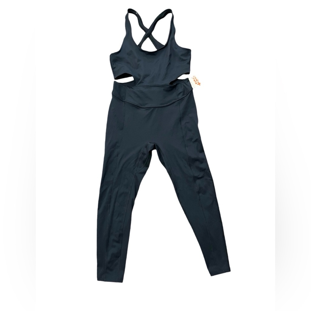 Black Free People Good Karma Onsie
